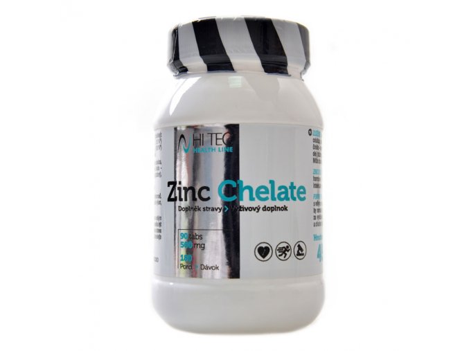 Hi Tec Nutrition Health Line Zinc Chelate 500mg 90 tablet