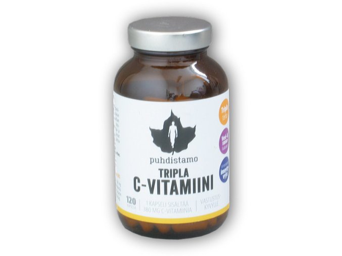 Puhdistamo Tripla C-Vitamini 120 kapslí