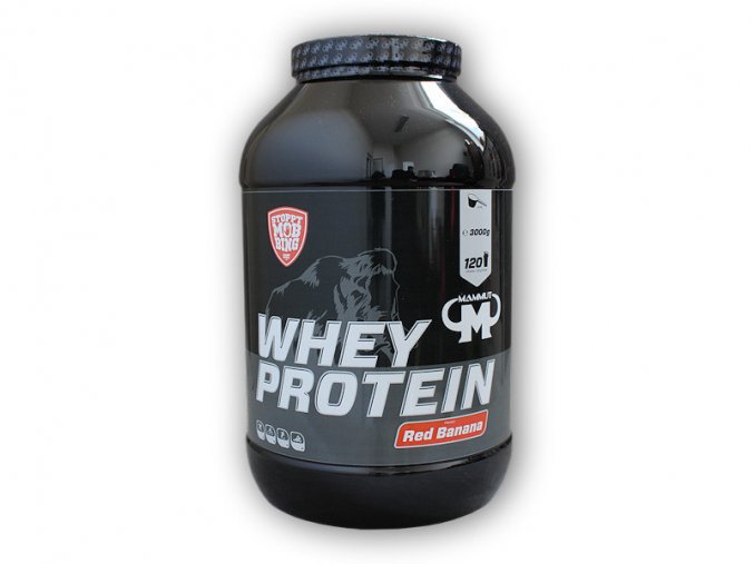 Mammut Nutrition Whey protein 3000g  + šťavnatá tyčinka ZDARMA