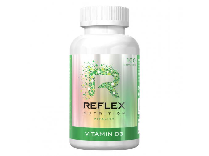 Reflex Nutrition Vitamin D3 100 kapslí AKCE