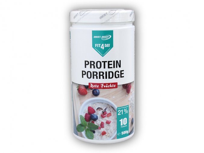 Best Body Nutrition Protein porridge červené ovoce 500g