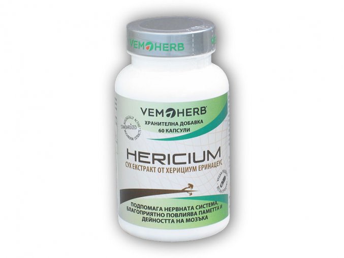 VemoHerb VemoHerb Hericium 60 kapslí