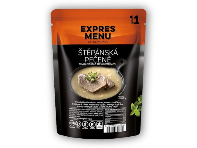 Expres Menu Štepánská pečeně (Low Carb) 300g