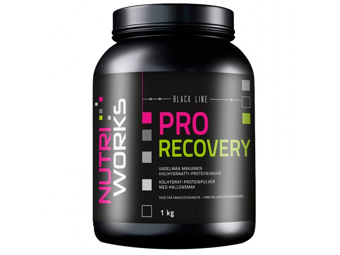 Nutri Works Pro Recovery 1000g  + šťavnatá tyčinka ZDARMA