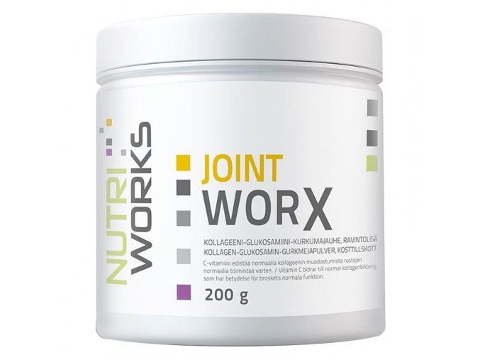 Nutri Works Joint Worx 200g citron  + šťavnatá tyčinka ZDARMA