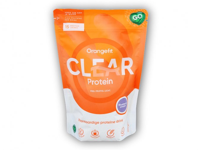 Orangefit Clear Protein 240g  + šťavnatá tyčinka ZDARMA