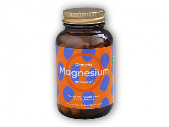 Orangefit Magnesium with Bioperine 60 kapslí