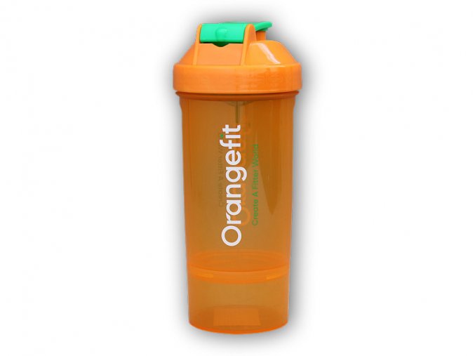 Orangefit Fit Šejkr se zásobníkem 800ml