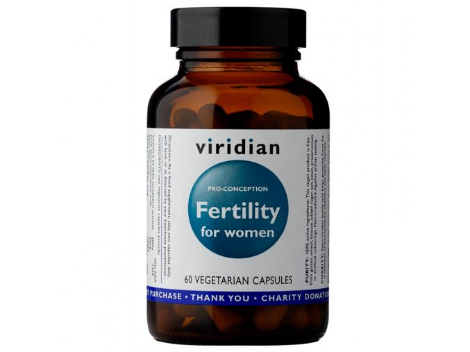 Viridian Fertility For Woman 60 kapslí