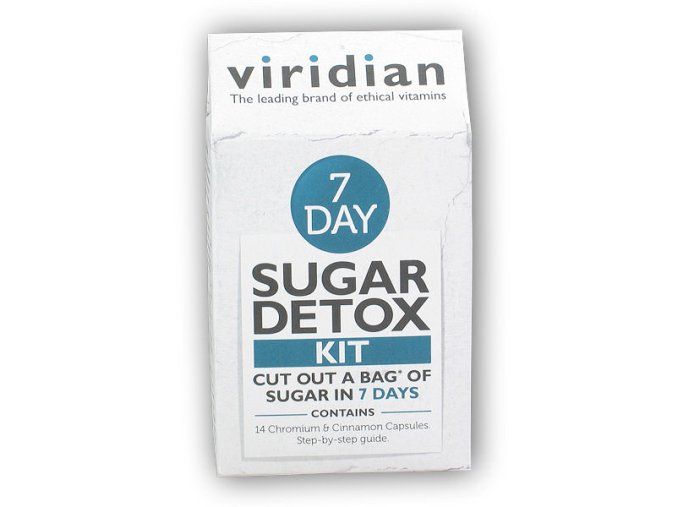 Viridian Chromium & Cinamon Complex 14 kapslí (7 Day Sugar Detox)