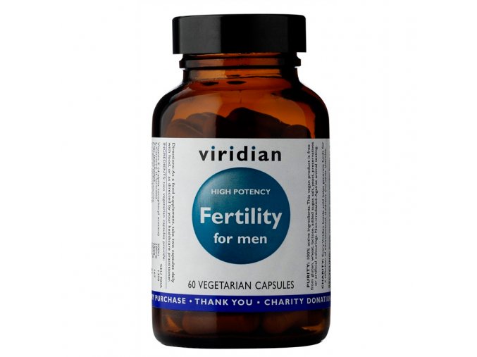 Viridian Fertility for Men 60 kapslí