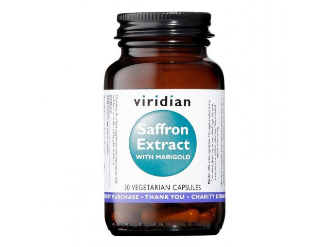 Viridian Saffron Extract 30 kapslí