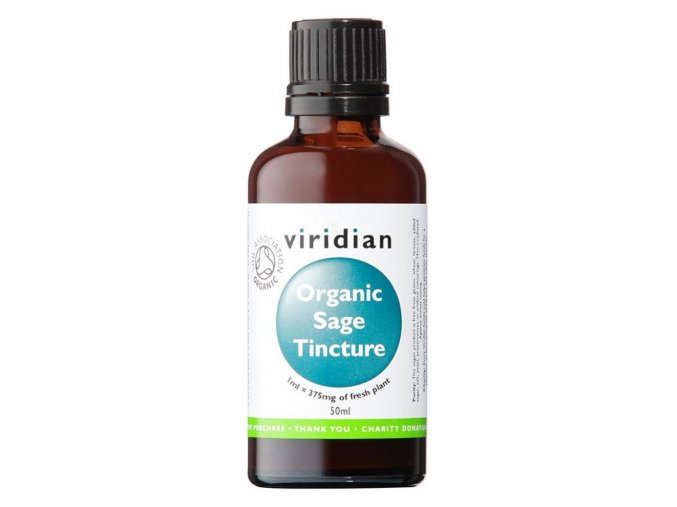 Viridian Sage Tincture Organic 50ml