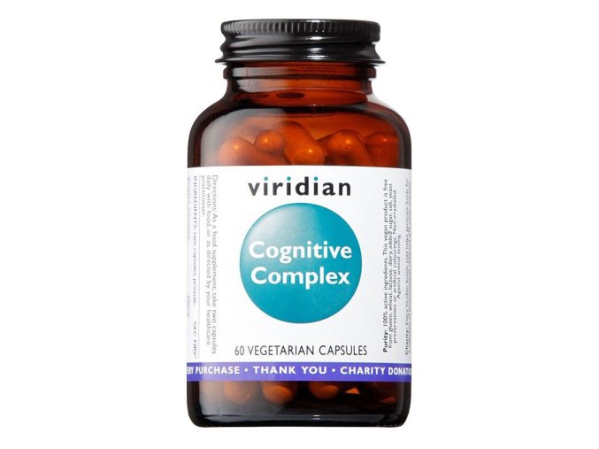 Viridian Cognitive Complex 60 kapslí  + šťavnatá tyčinka ZDARMA