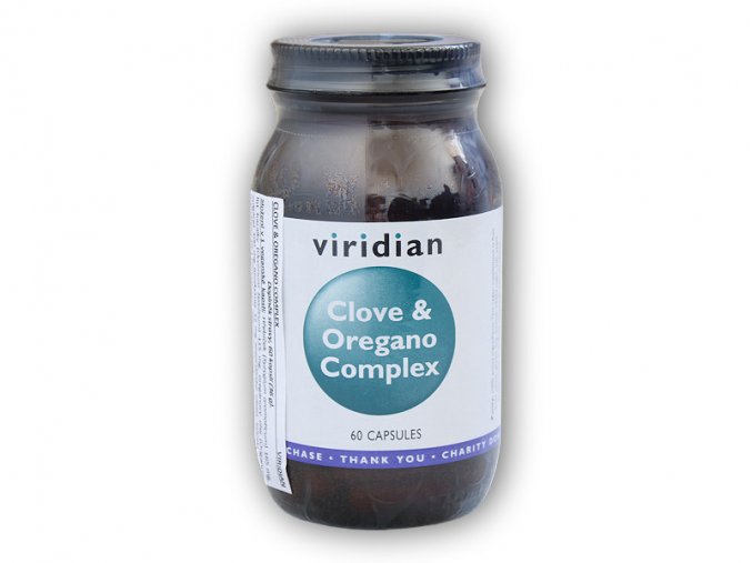Viridian Clove & Oregano Complex 60 kapslí  + šťavnatá tyčinka ZDARMA