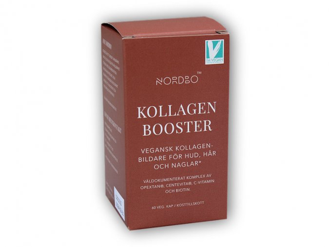 Nordbo Kollagen Booster 60 kapslí  + šťavnatá tyčinka ZDARMA