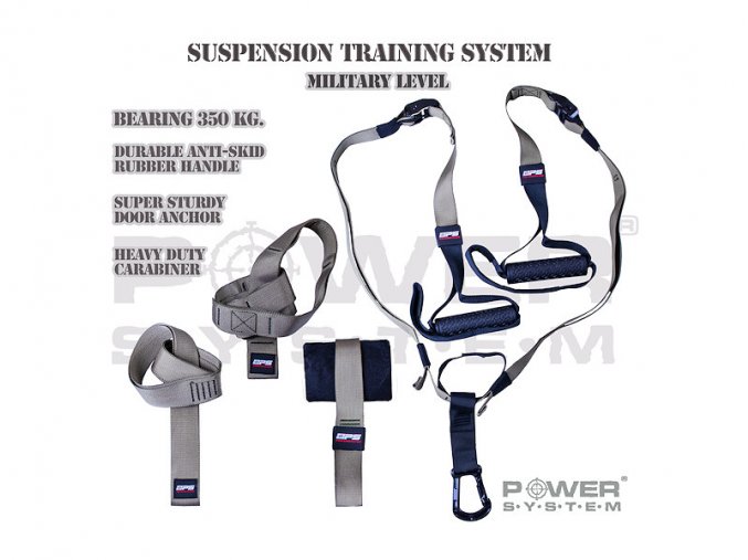 Power System Závěsný systém SUSPENSION TRAINING SYSTEM  + šťavnatá tyčinka ZDARMA