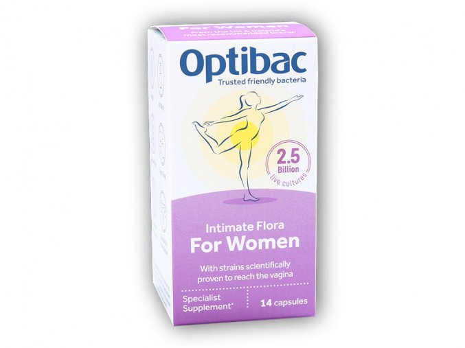 Optibac Probiotika pro ženy 14 kapslí