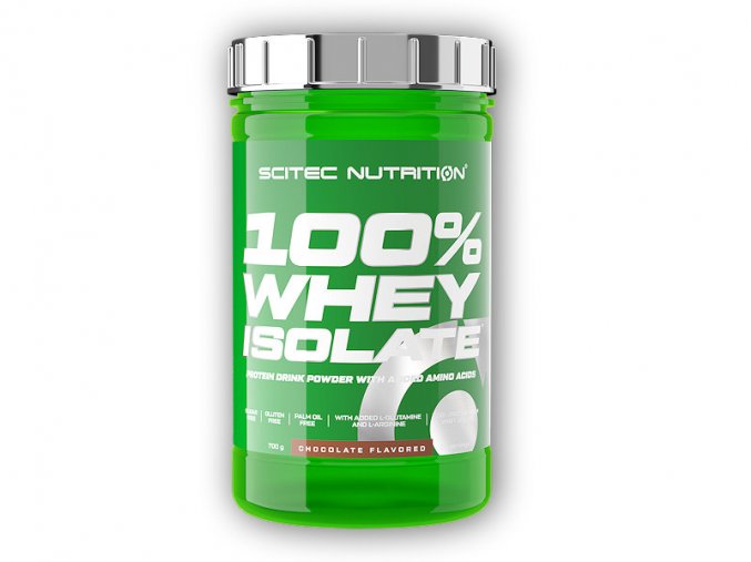 Scitec Nutrition 100% Whey Isolate 700g  + šťavnatá tyčinka ZDARMA