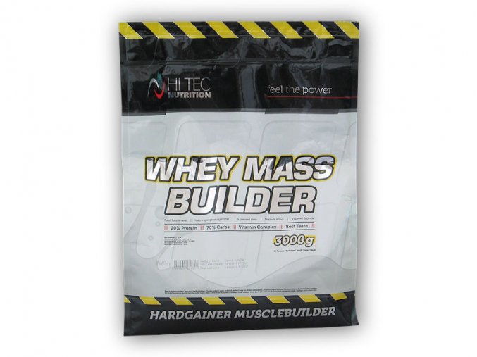 Hi Tec Nutrition Whey Mass Builder 3000g  + šťavnatá tyčinka ZDARMA