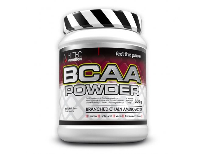 Hi Tec Nutrition BCAA powder 500g  + šťavnatá tyčinka ZDARMA