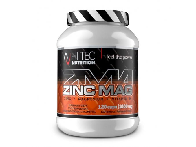 Hi Tec Nutrition Zinc Mag 120 kapslí