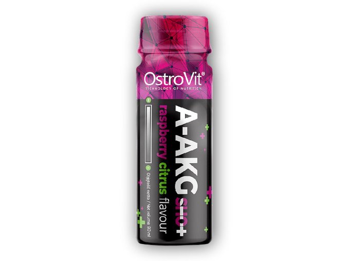 Ostrovit A-AKG shot 80ml (Varianta malina s citronem)
