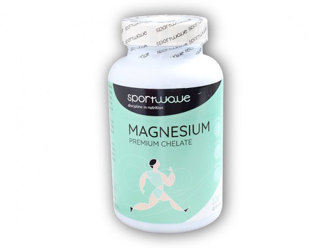 Sportwave Magnesium premium chelate 120 kapslí