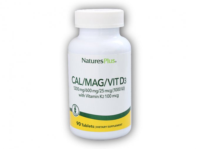 Nature´s Plus Cal/Mag/D3/K 90 tablet