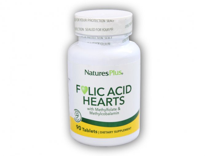 Nature´s Plus Folic Acid Hearts 90 tablet
