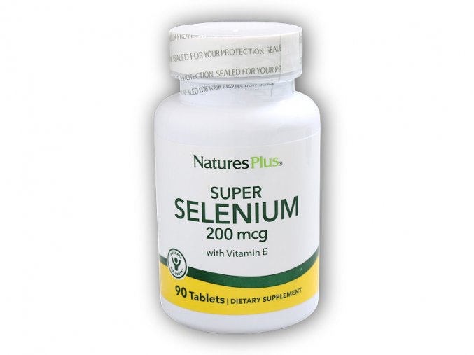 Nature´s Plus Super Selenium + Vitamin E 90 tablet