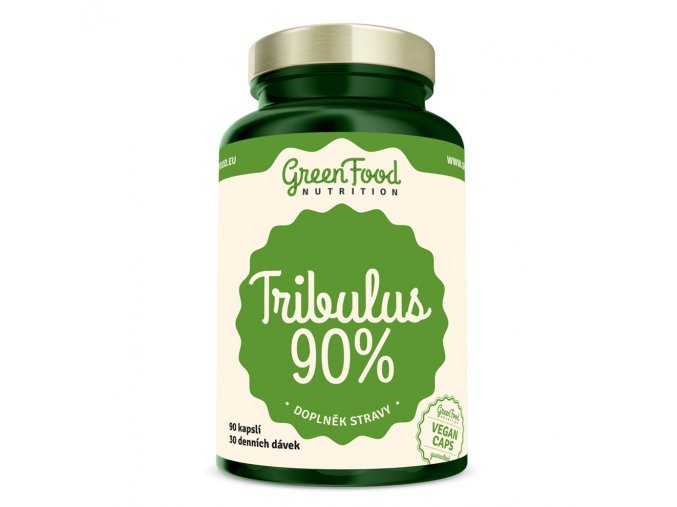 GreenFood Nutrition Tribulus 90% 90 vegan kapslí