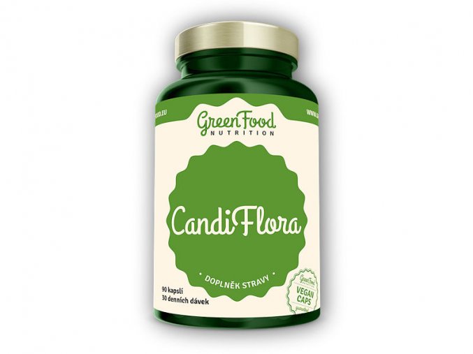 GreenFood Nutrition CandiFlora 90 vegan kapslí