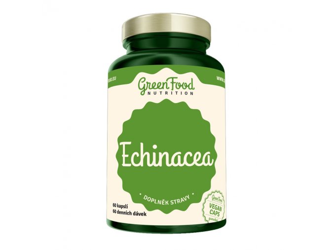 GreenFood Nutrition Echinacea 60 vegan kapslí