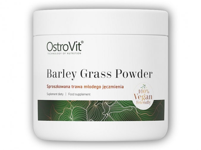 Ostrovit Young barley grass powder 200g mladý ječmen