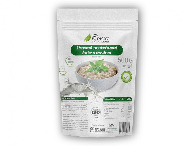 Revix by Maxxwin Ovesná proteinová kaše s medem 500g