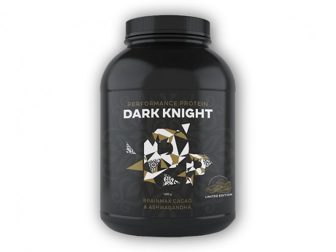 BrainMax Performance Protein Dark Knight 1000g  + šťavnatá tyčinka ZDARMA