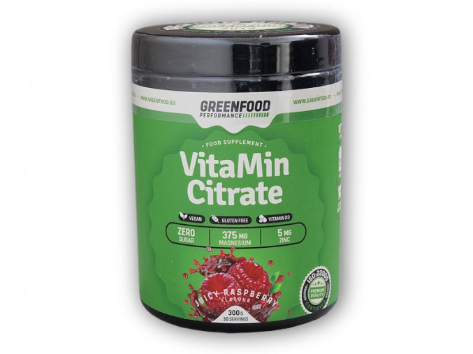 GreenFood Nutrition Performance VitaMin citrate 300g