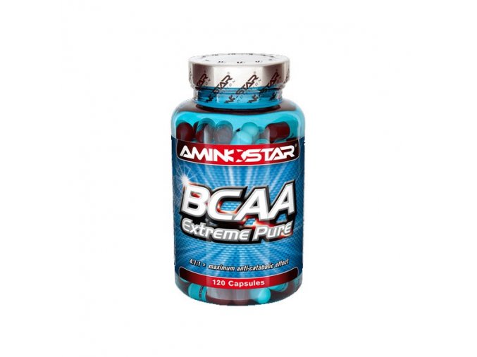 Aminostar BCAA Extreme Pure 420 kapslí  + šťavnatá tyčinka ZDARMA