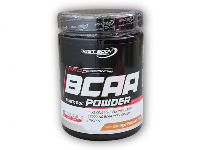 Best Body Nutrition Professional BCAA powder 450g  + šťavnatá tyčinka ZDARMA
