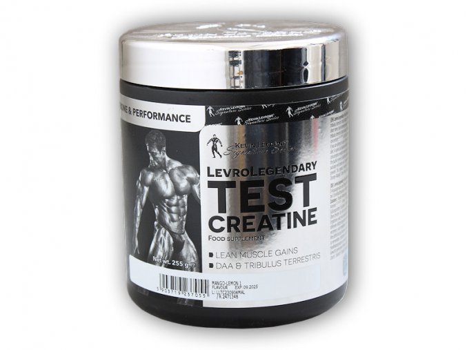 Kevin Levrone Crea TEST 255g  + šťavnatá tyčinka ZDARMA