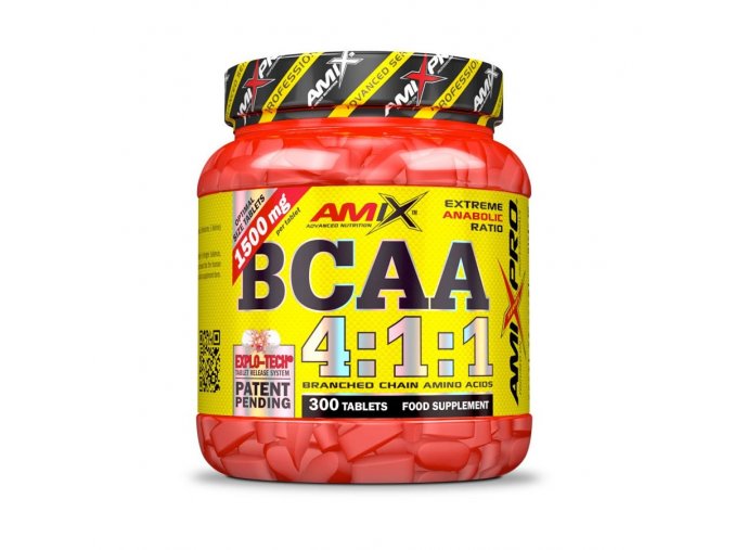 Amix Pro Series BCAA 4:1:1 300 tablet  + šťavnatá tyčinka ZDARMA