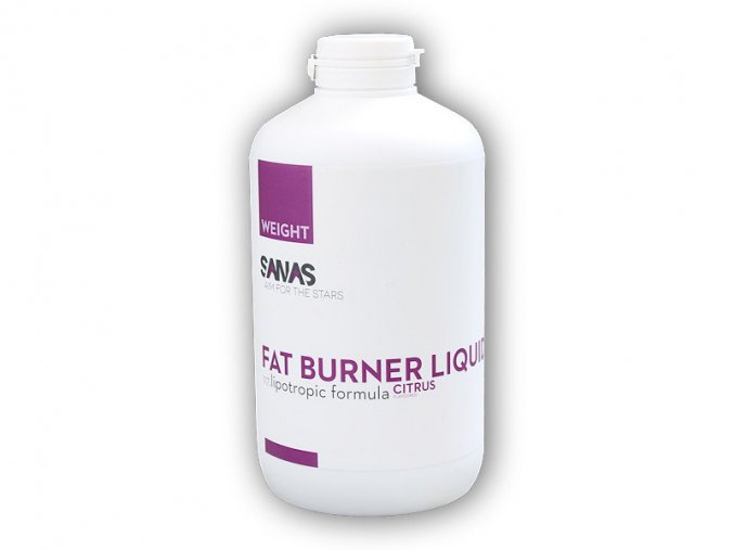 Sanas Fat burner liquid 500ml  + šťavnatá tyčinka ZDARMA