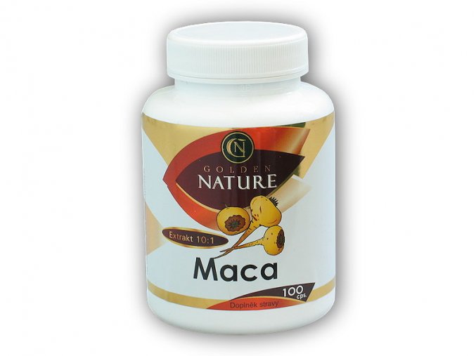 Golden Natur Maca extrakt 10:1 100 kapslí