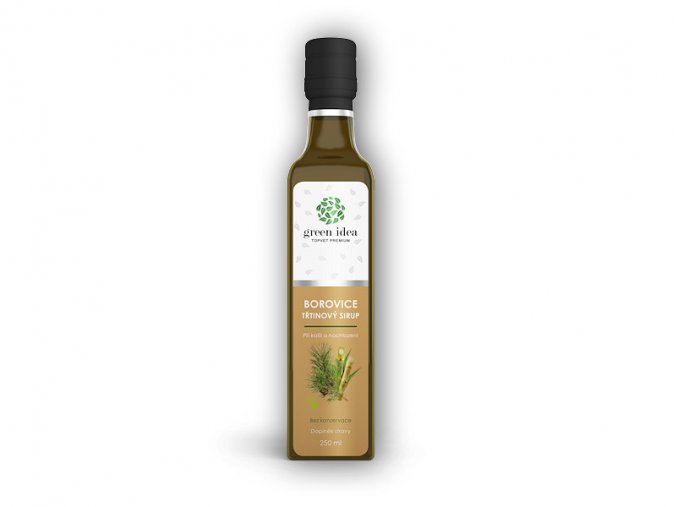 Green Idea Borovicový sirup třtinový cukr 250ml