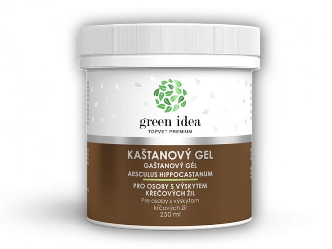 Green Idea Kaštanový gel - masážní gel 250ml