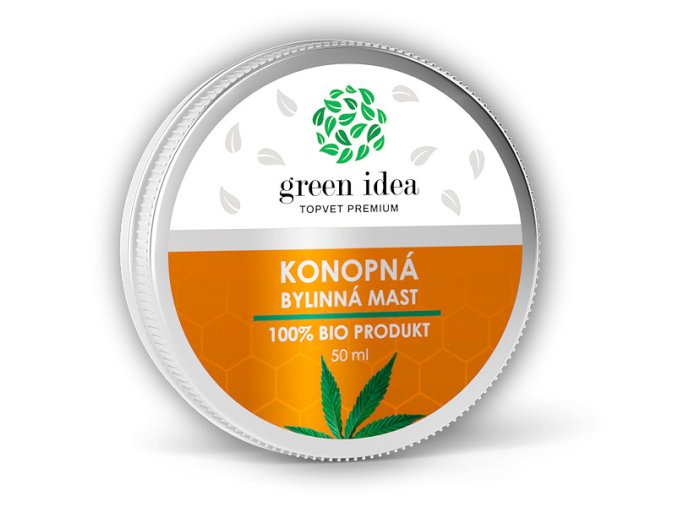 Green Idea Konopná mast 50ml