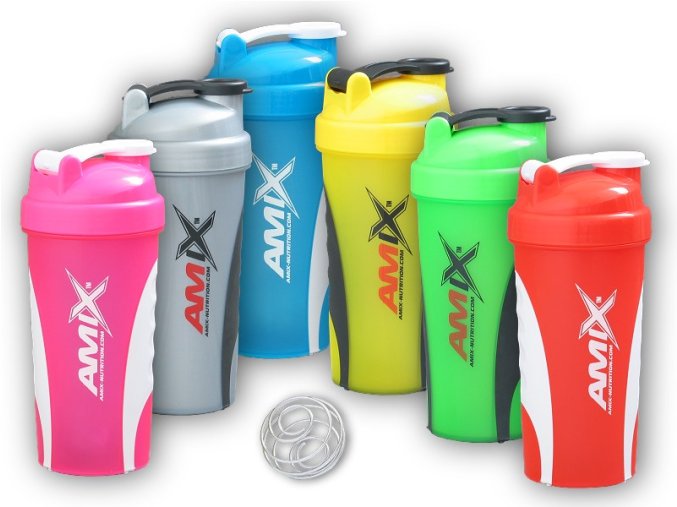 Amix Pro Series Amix Shaker Excellent Bottle 600ml (Varianta červený)