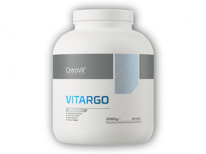 Ostrovit Vitargo 2000g natural  + šťavnatá tyčinka ZDARMA