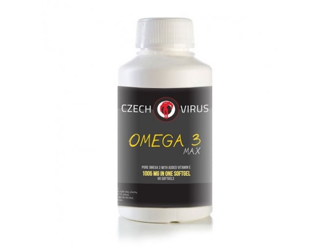 Czech Virus Omega 3 Max 1000mg 90 kapslí